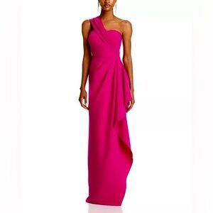 MAX AND CLEO Elegant Pink Evening Gown sise 06